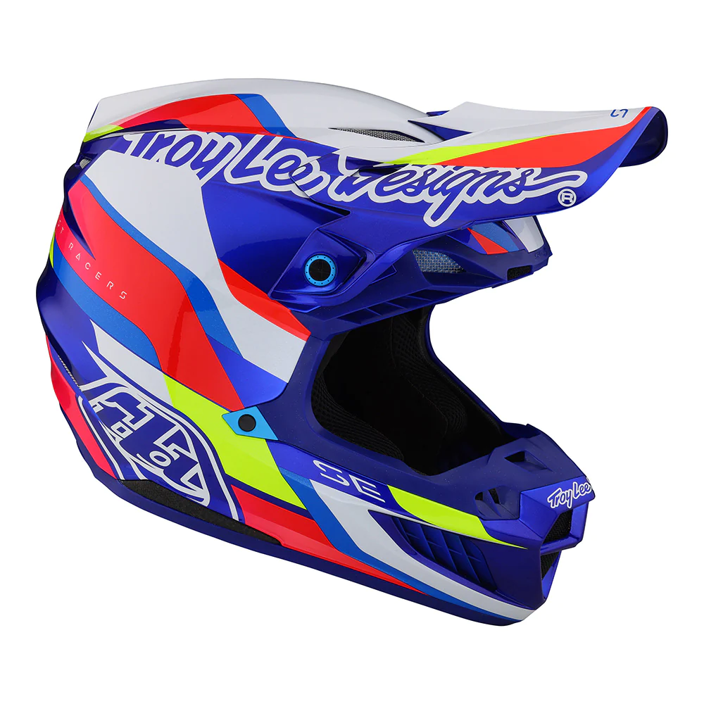 หมวกกันน็อค Troy Lee Designs SE5 Lowrider Helmet - W/MIPS Omega Blue