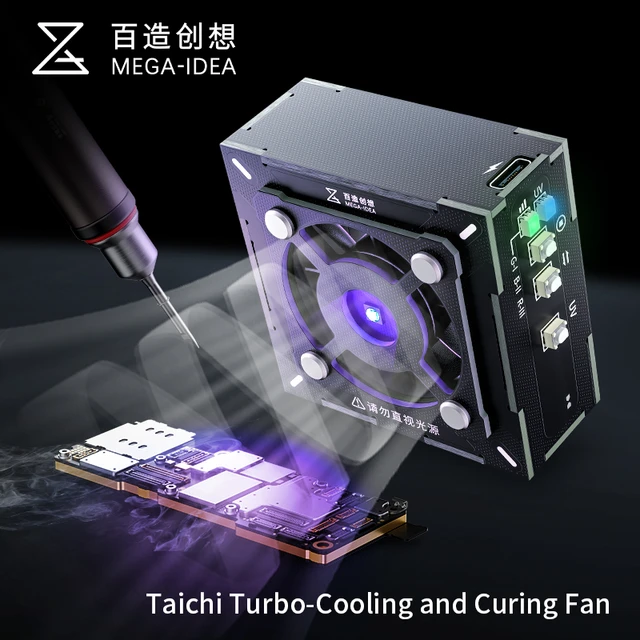 MEGA-IDEA : Taichi Turbo-Cooling And Curing Fan