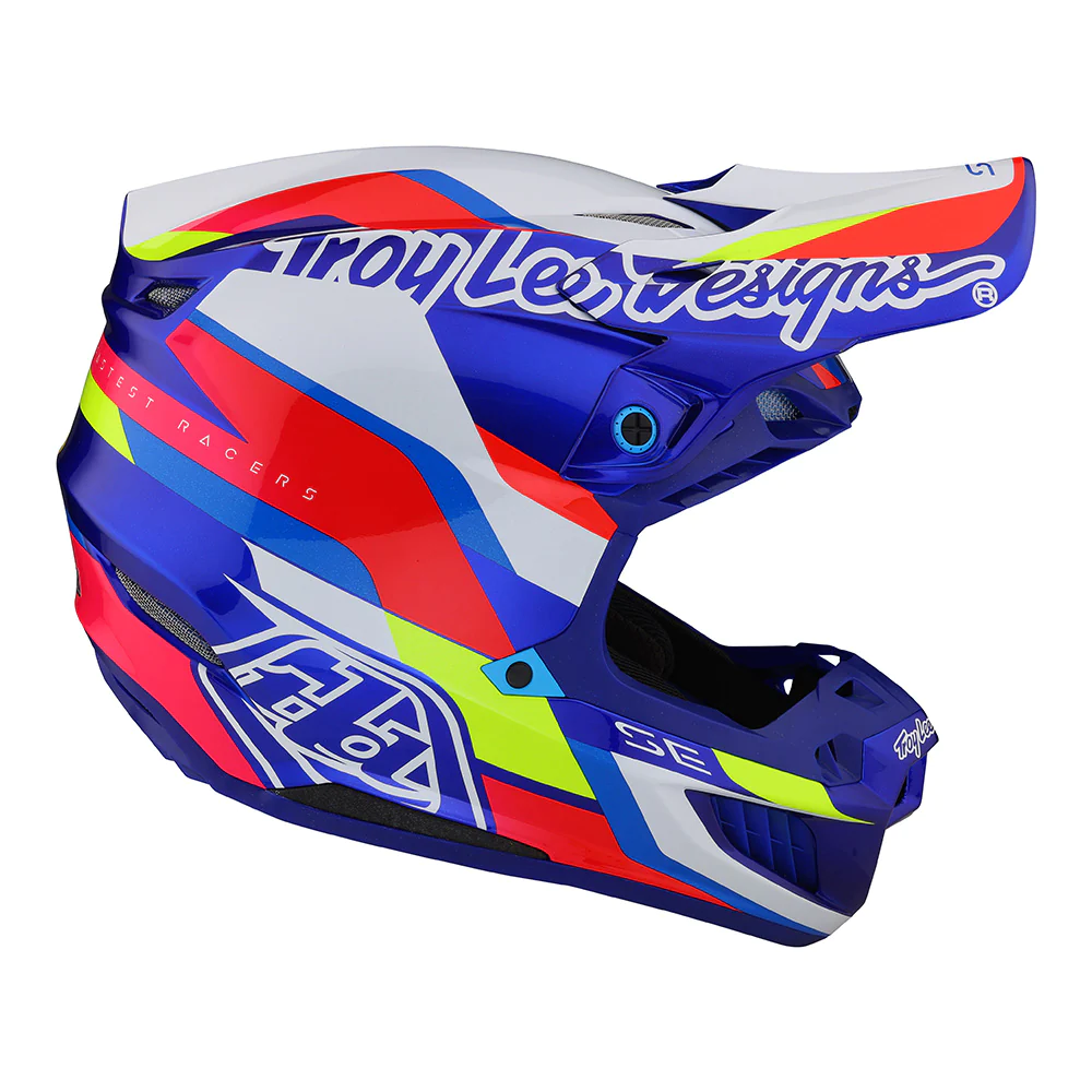 หมวกกันน็อค Troy Lee Designs SE5 Lowrider Helmet - W/MIPS Omega Blue
