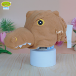 หมวกเด็กหน้าสัตว์ หมวกแฟนซีสำหรับเด็ก หมวกเด็กรูปสัตว์ 1-5 ขวบ จระเข้น้ำตาล