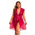 ชุดนอนซีทรู คอลึก ไซส์ใหญ่