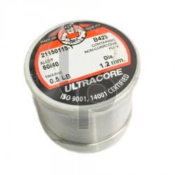 ตะกั่วบัดกรี เบอร์ 1.2 mm. ขนาด 0.5 LB