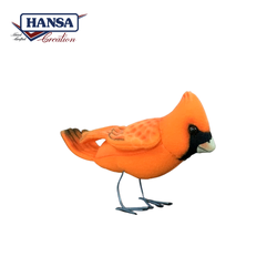 8213 Cardinal 16cm.L - ตุ๊กตานกคาดินาล