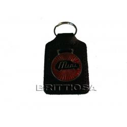 Avaimenperä, Mini logo, nahka/emali =10e