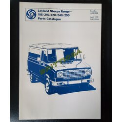 Varaosakirja Leyland Sherpa =50e