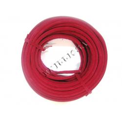 Korinkanttinauha 100% villaa sisällä teräsrunko, Punainen (red) =16e