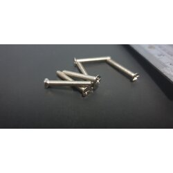 สกรูเกลียวมิล หัวจม M2.5 ตัวผู้ M2.5 Bolt ยาว 20 มิล