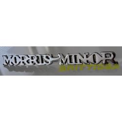 Morris Minor merkki konepellin sivulle =45e