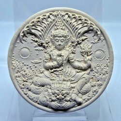 พระผงอภิปัญญามหาเศรษฐี ปี 50 ในรูปแบบของท่าน อ.เฉลิมชัย โฆษิตพิพัฒน์ พิมพ์ใหญ่ กล่องเดิม