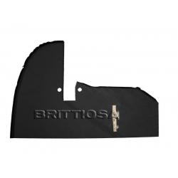 Tavaratilan lattian korjauspelti, vasen sivu =57e