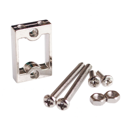 ฐานมอเตอร์ อลูมิเนียม DC motor ตัวยึดมอเตอร์ TT motor stand motor shelf aluminum alloy smart car