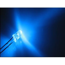 Super bright Led สีฟ้า สว่างพิเศษ ขนาด 3mm (20 ชิ้น)