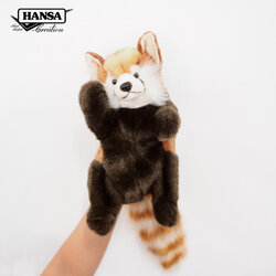 4027 Red Panda Puppet 20 cm.H