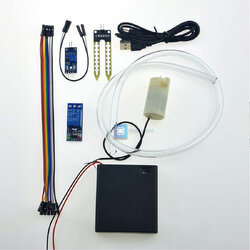 Automatic Watering Irrigation Module Water Pump DIY Set Soil Moisture Detection Intelligent Watering Pumping