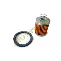 Polttoainesuodatin, kaasutinmallit, lasikupin sisällä, Ser 1/2 =14e