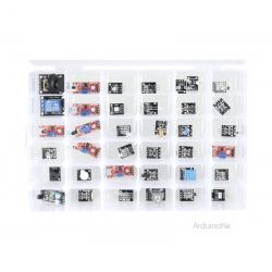 เซ็ตรวมเซนเซอร์ 37 ชนิดพร้อมกล่อง 37 Sensor Kits For Arduino