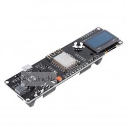 NodeMCU พร้อมหน้าจอ oled และที่ชาร์ตแบต 18650 WeMos ESP8266 built-in 0.96" OLED+ Charger 18650
