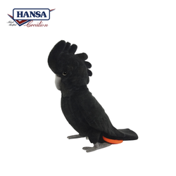 8224 Red-tailed black cockatoo 35cm.L