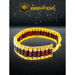 สร้อยข้อมือโกเมนแพร