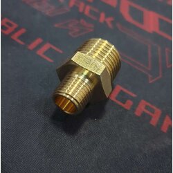 นิปเปิ้ล ข้อต่อทองเหลือ 1/2'' เป็น 1/4''