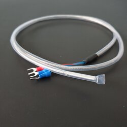 เทอร์โมคัปเปิ้ลแบบกันน้ำ Waterproof Thermocouple PT100 แบบ RTD ยาว 1 เมตร แบบ 3 สาย