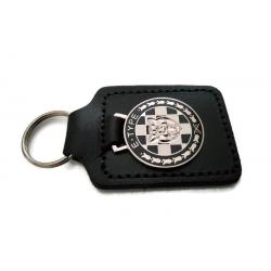 Avaimenperä, Jaguar E-Type, nahka/emali =10e