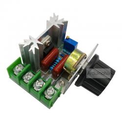 โมดูลหรี่ไฟ 2000W SCR high-power electronic voltage regulator, dimming, speed control, temperature and high reliability version