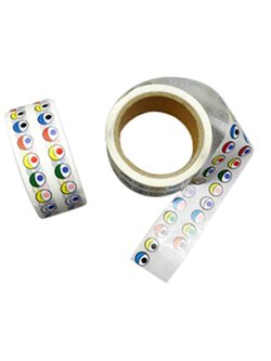 สติ๊กเกอร์รูปตาแบบมีสีสวยงาม 1,000 คู่ ของเล่นเสริมพัฒนาการ, ของเล่นเด็กอนุบาล, สื่อการสอนเด็กอนุบาล พร้อมส่ง