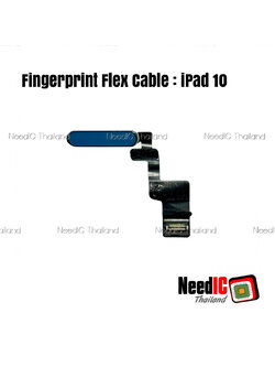 แพรปุ่มสแกนลายนิ้วมือ/Fingerprint Flex Cable สำหรับ iPad 10