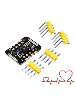 เซนเซอร์วัดอัตราการเต้นหัวใจ MAX30102 Heart Rate Sensor Module Blood Oxygen Concentration Test for UNO R3 STM32