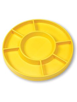 ถาดจัดกลุ่มวงกลม พร้อมฝาปิดใส, สื่อการสอน , ของเล่น ,ของเล่นเสริมพัฒนาการ ของเล่นเด็กอนุบาล พร้อมส่ง