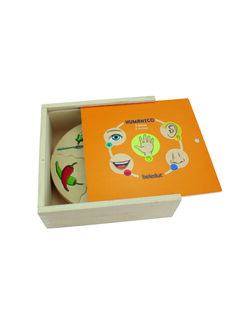 เกมปริศนาประสาทสัมผัสทั้ง 5 , ของเล่นไม้, ของเล่นเสริมพัฒนาการ, ของเล่นเด็กอนุบาล, สื่อการสอนเด็กอนุบาล วัสดุและสี ปลอดภัยต่อเด็ก มีมาตรฐาน มอก. ตามที่ สพฐ. กำหนด