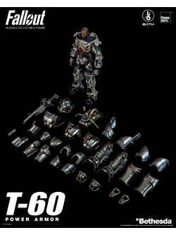 [พร้อมส่ง] Threezero 3Z08560W0 1/6 : Fallout T-60 Power Armor [Reissue]