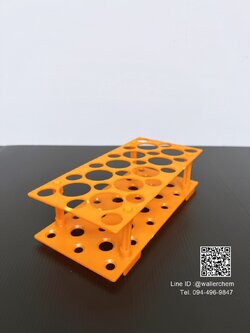 ตะเเกรงใส่หลอดเซนติฟิว ขนาด 15ml/18ช่อง, 50ml/10ช่อง