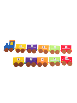 รถไฟต่อตัวเลข ของเล่นเสริมพัฒนาการ ,ของเล่นเสริมทักษะ,ของเล่นเด็ก, สื่อการสอนอนุบาล