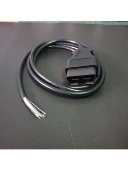หัวต่อ OBD2 แบบ 16 pin Automotive 16Pin/pin male connector opening line Open 16pin male OBD 2 Cable