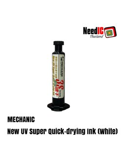 กาว UV MECHANIC :New UV Super Quick-drying Ink/White
