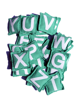 ถุงถั่วสอนพยัญชนะ A-Z 26 ชิ้น