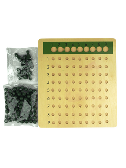 กระดานลูกปัดหารเลข, ของเล่นไม้, ของเล่นเสริมพัฒนาการ, ของเล่นเด็กอนุบาล, สื่อการสอนเด็กอนุบาล,มอนเตสซอรี่ ,montessori, สื่อการสอนประถม