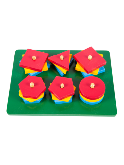 กระดานจำแนกทรง , ของเล่นไม้, ของเล่นเสริมพัฒนาการ, ของเล่นเด็กอนุบาล, สื่อการสอนเด็กอนุบาล วัสดุและสี ปลอดภัยต่อเด็ก มีมาตรฐาน มอก. ตามที่ สพฐ. กำหนด