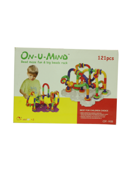 ลูกปัดเขาวงกต (1133) , ของเล่นเสริมพัฒนาการ, ของเล่นเด็กอนุบาล, สื่อการสอนเด็กอนุบาล