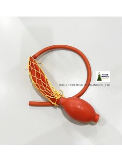 ลูกยางออโตปิเปต (Auto burette) มีถุงลมพร้อมตาข่าย