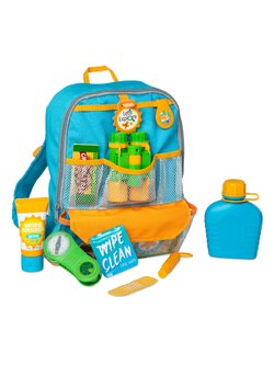 กระเป๋าเป้นักสำรวจพร้อมอุปกรณ์ ,กระเป๋าเป้,นักสำรวจ,กระเป๋า,ของเล่นเสริมทักษะการเรียนรู้, ของเล่นเสริมพัฒนาการเด็กอนุบาล, สื่อการสอนปฐมวัย, พร้อมส่ง