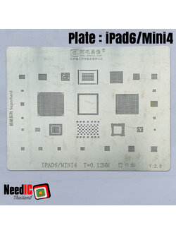 แผ่นเพลท : iPad6/Mini4