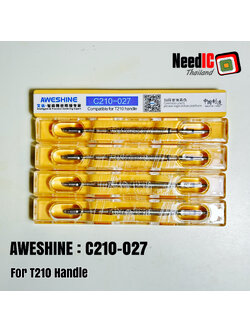 AWESHINE : C210-027/ปลายหัวแร้ง C210 ปลายป้าน