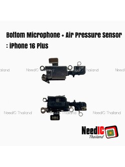 Bottom Microphone + Air Pressure Sensor : iPhone 16 Plus