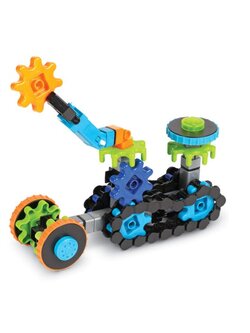 ชุดตัวต่อหุ่นยนต์เกียร์เคลื่อนที่ ตัวต่อ 110 ชิ้น ชุดตัวต่อรถ, ชุดตัวต่อวิทยาศาสตร์, ตัวต่อฟันเฟืองหมุนได้, สื่อการสอนประถม พร้อมส่ง