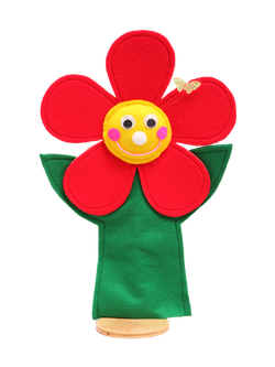 หุ่นมือชุดดอกไม้ ราคายังไม่รวมที่ตั้ง ของเล่นเสริมพัฒนาการ ,ของเล่นเสริมทักษะ,ของเล่นเด็ก, สื่อการสอนอนุบาล