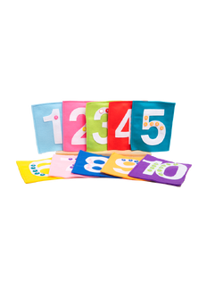 หุ่นมือถุงผ้าตัวเลข ของเล่นเสริมพัฒนาการ ,ของเล่นเสริมทักษะ,ของเล่นเด็ก, สื่อการสอนอนุบาล