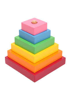 ปิระมิดสลับสี